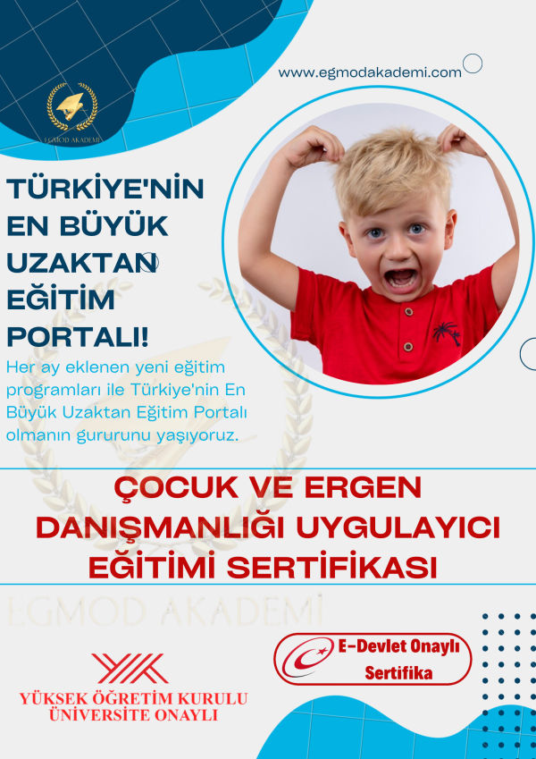 Çocuk Ve Ergen Danışmanlığı Uygulayıcı Eğitimi