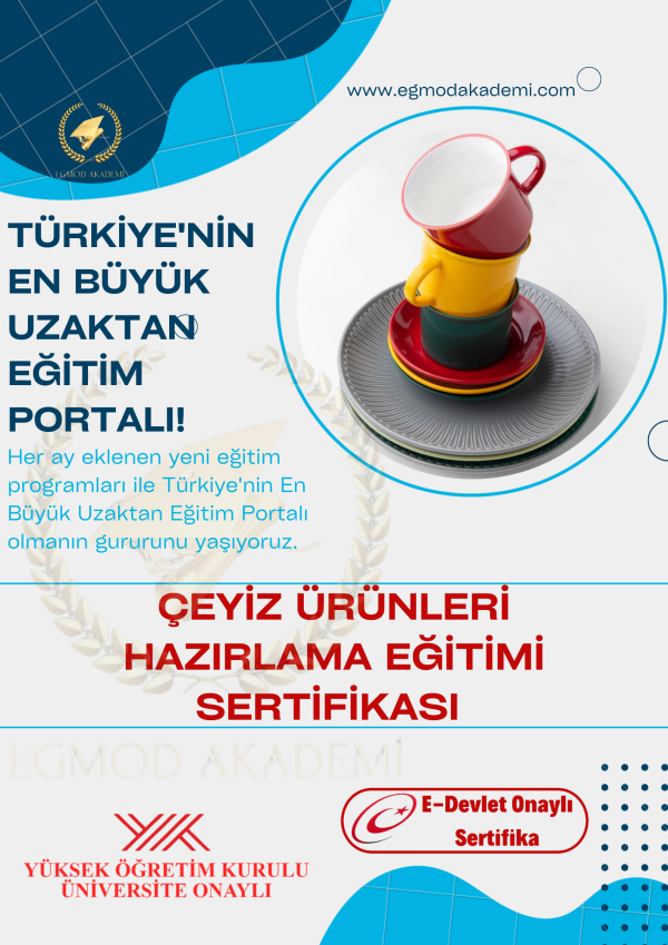 Çeyiz Ürünleri Hazırlama Eğitimi