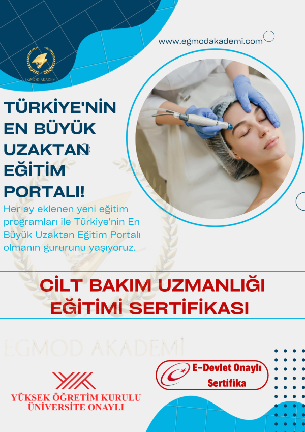 Cilt Bakım Uzmanlığı Eğitimi